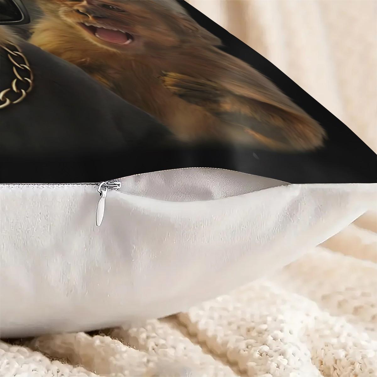 Trending Monkey Throw Pillow, Warm and Whimsical Fun Home Decor Checkered Accent Pillow, for Sofa Pillowcases and Bedding Home Decor Cushion