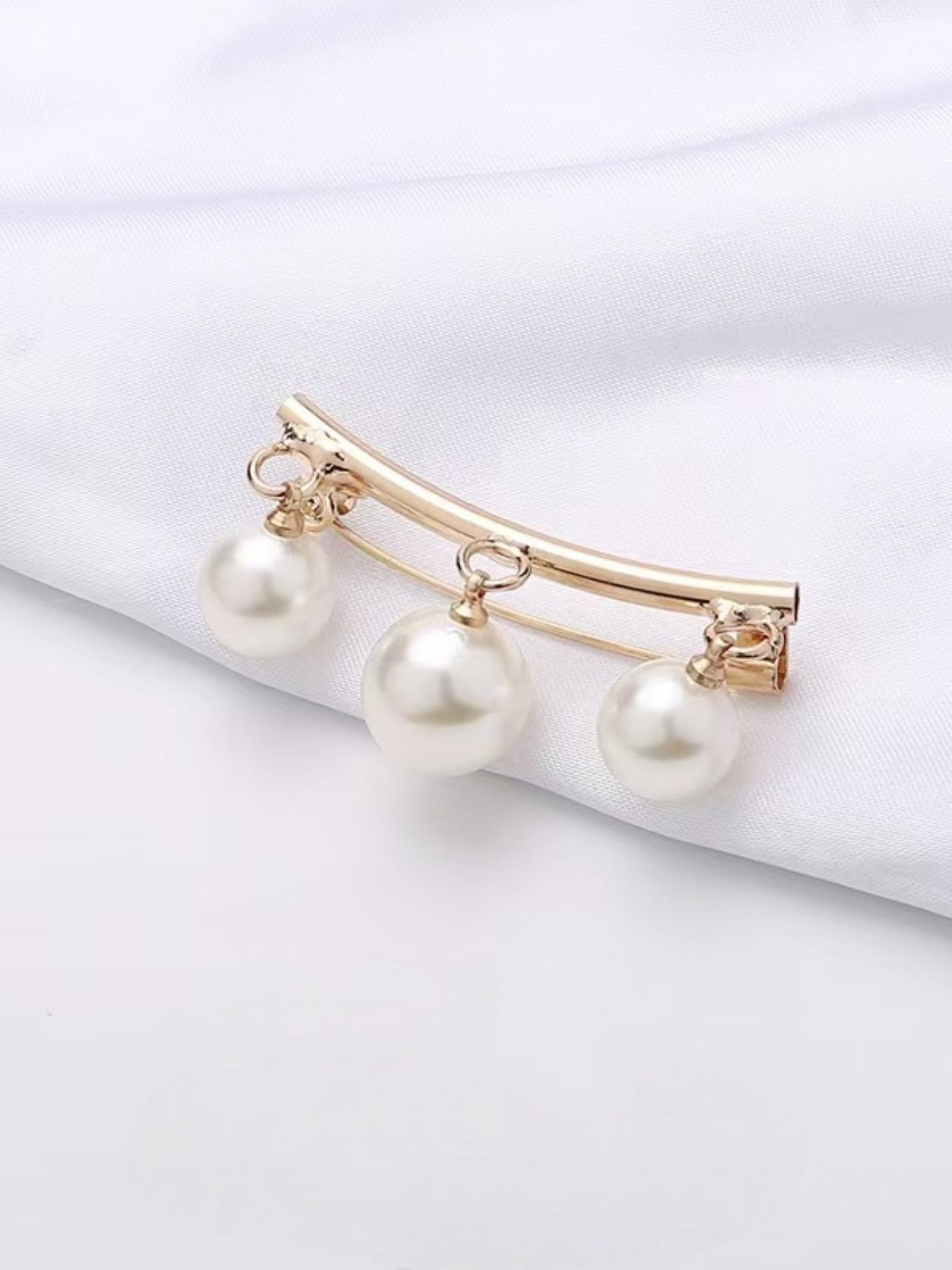 Pants Waist Adjuster for Too Big Jeans, Dress Tightener Clip Brooch, Anti-Exposure Cardigan Fastener Pin, No-Sew Waistband Reducer for Skirts Trousers, Christmas Thanksgiving Mother's Day Gift for Women