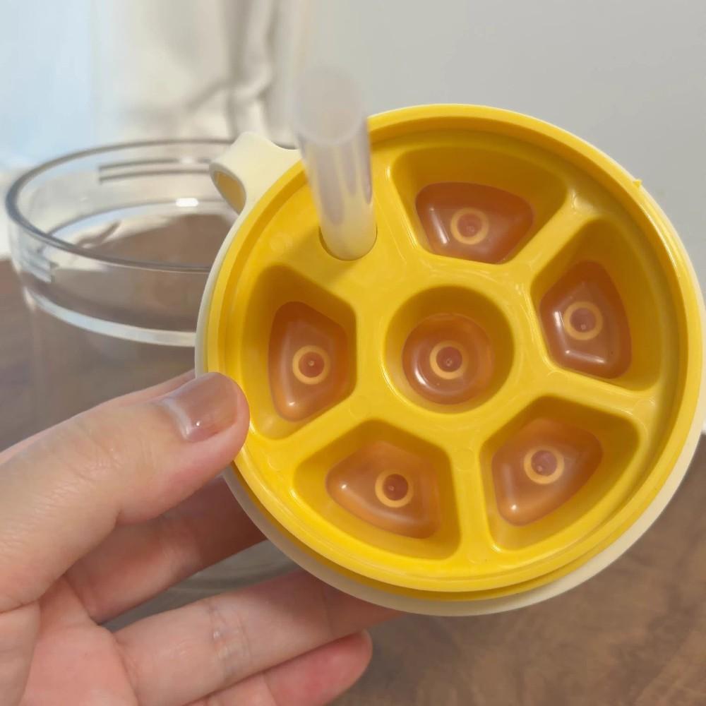 380ML Three-In-One Ice Cube Tray Cup, Portable Square Ice Mold, Press Release Ice, Food Grade, Summer Ice Cube Cup
