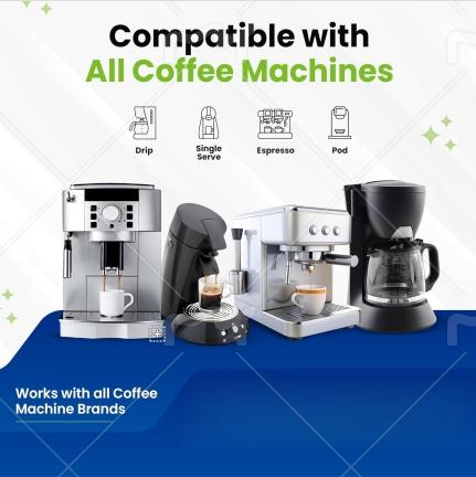 Coffee Machine Descaling Tablets – 6 Pack, Deep Cleaning for Various Coffee Makers, Drip & Espresso Machines, Specialized Coffee Pot Cleaner