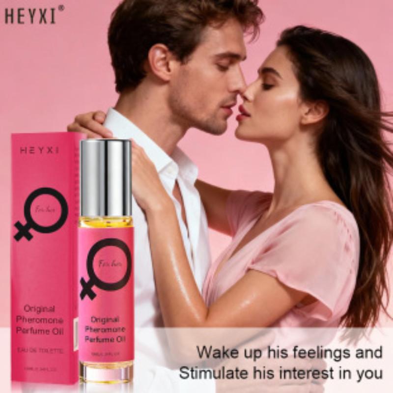 Men's Pheromone Rollerball Perfume, Long-Lasting Cedar and Woody Scent, Elegant, Ideal for Dates, Parties, Holidays, Gift