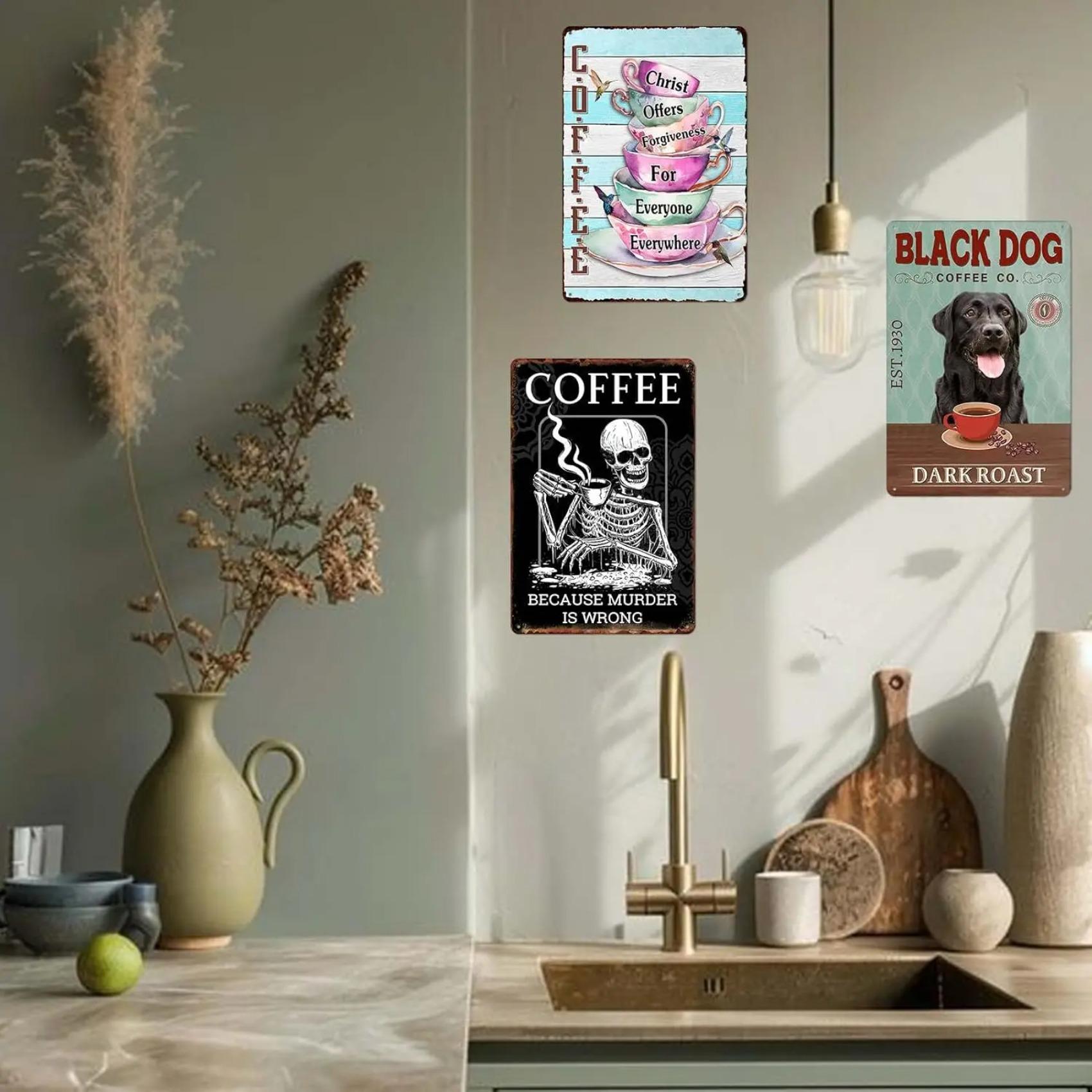 Vintage Chicken Coop Metal Signs - An Old Rooster & A Cute Chick Live Here Chicken Tin Sign, Funny Metal Signs Accessories Outdoor Home Wall Decor 8x12 inch, Home Decor Products, Yard Sign,summervibes