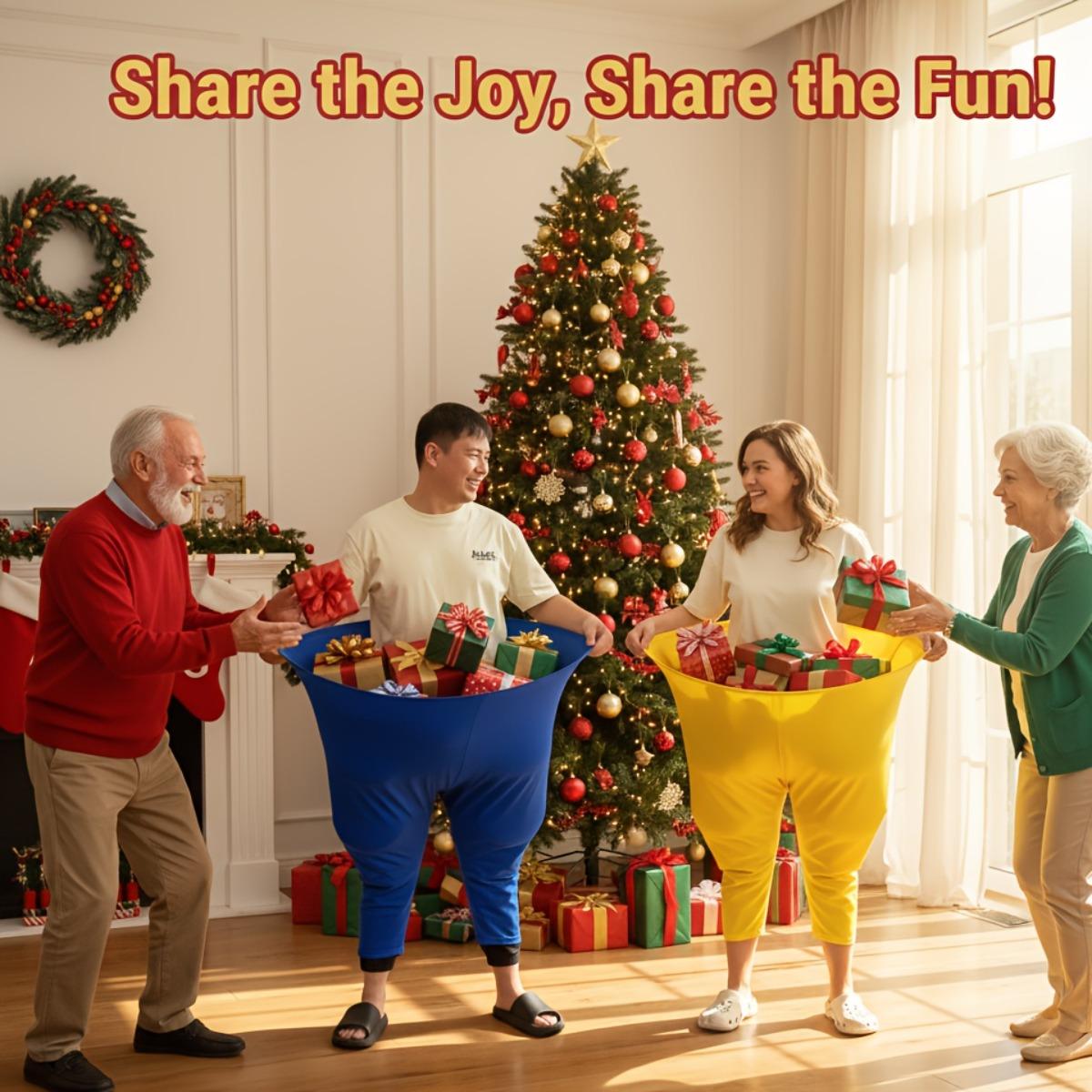 1PC Adult Plus Size Funny Granny Pants, 2026 New Colorful Printed Party Trousers for Christmas, Family Activities, Backyard Parties, Park Picnics, Beach Fun, Team Relay Games and Festive Celebrations