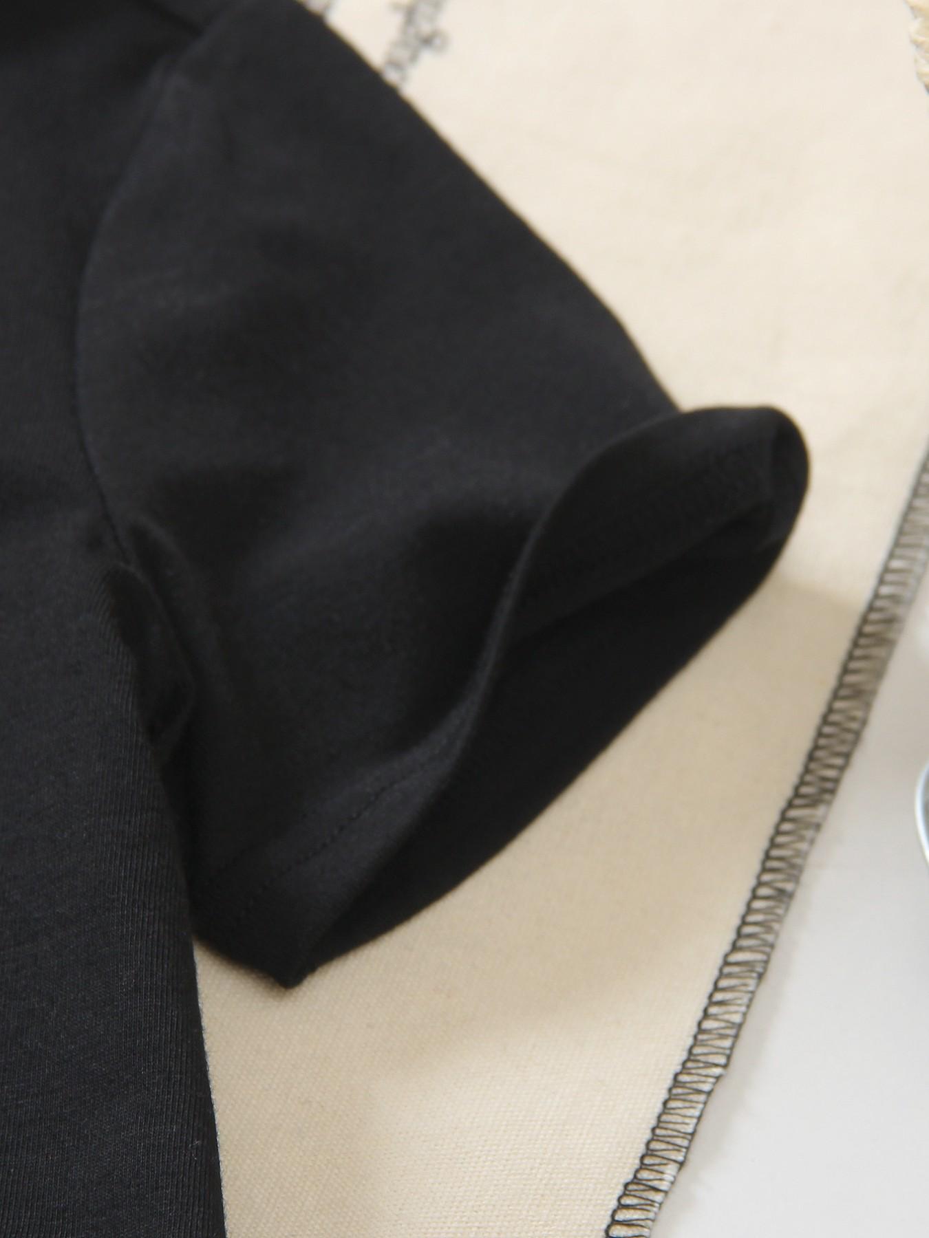 If Mom Says No, Ask Grandma - Embroidered Children's Love Letter To Grandma Set, Summer New Style Boys' And Girls' Short-Sleeved T-Shirts + Shorts 2-Piece Set, Chic, Comfortable, Casual, Fashionable, Daily Versatile #Father's Day #Mother's Day #Gift #520