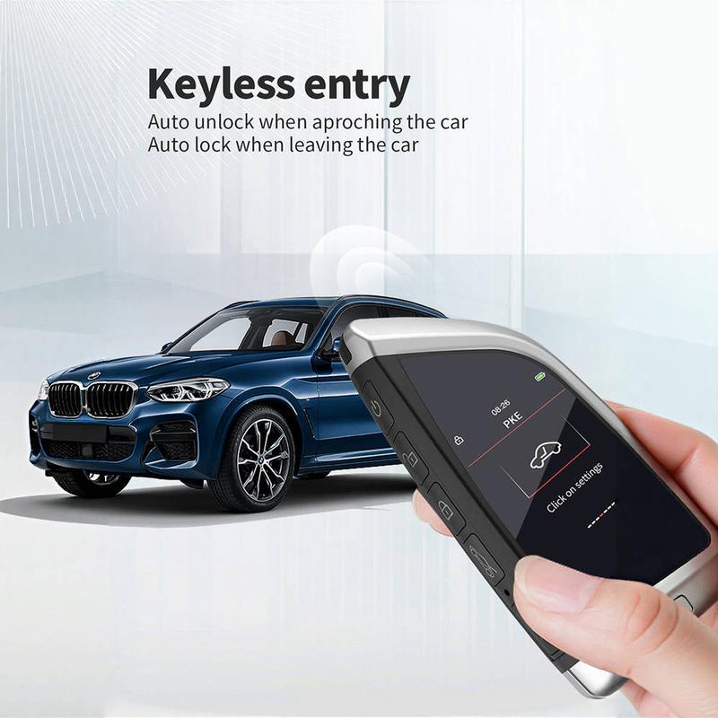 New UI Interface MFi Function Modified Universal Boutique Smart Remote Car Key LCD Screen Truck