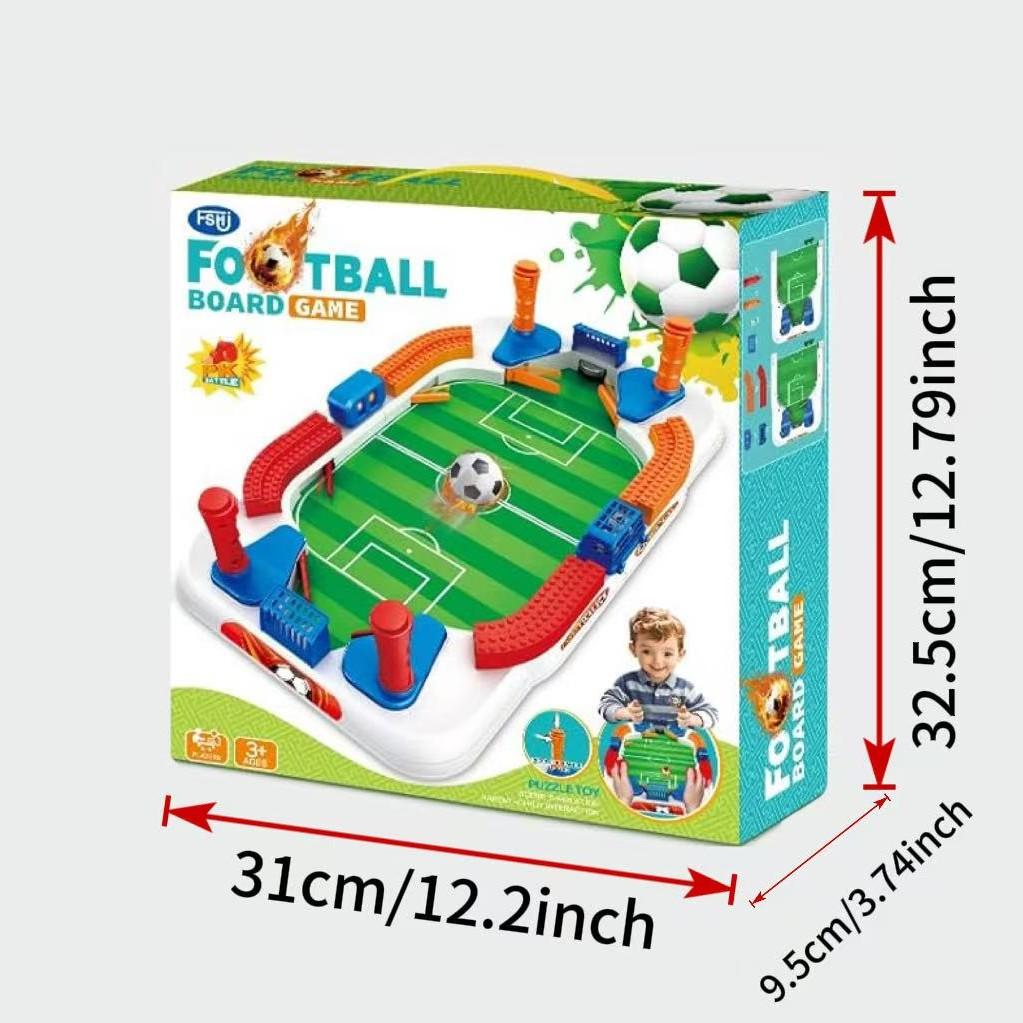 Mini Table Game Set for Kids, Football Toy Kit, Indoor Sports Game, Interactive Birthday Gift, Ages 3-12, Unisex