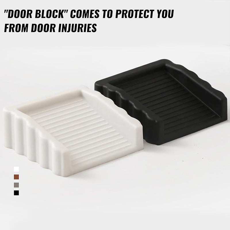 4 Pack Creative Windproof Door Stopper,Safety Door Blocker, Anti-Collision Door Stopper