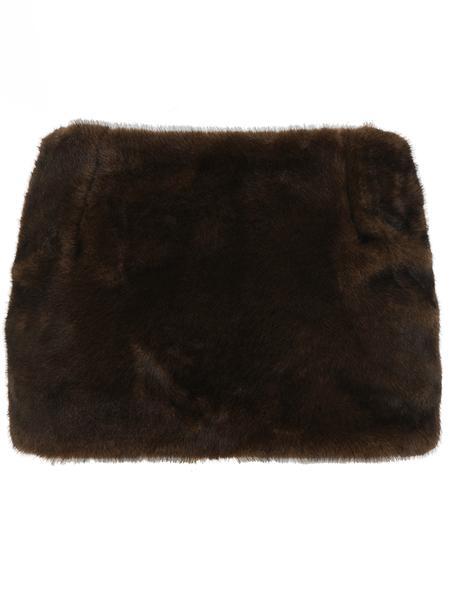 Sexy Bodycon Ruched Skirt, Faux Fur Pleated Half Skirt, Slim Fit High Waist Design, Perfect for Evening Wear & Parties