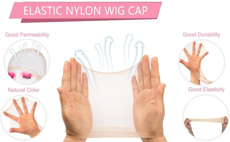 【Valentinesdaygift】9 Count Wig Essentials Kit - Lace Front Wig Glue, Remover, Wig Caps, Elastic Band, Hair Wax Love At First FindStick, Edge Control and Brush Melting Spray Haircare