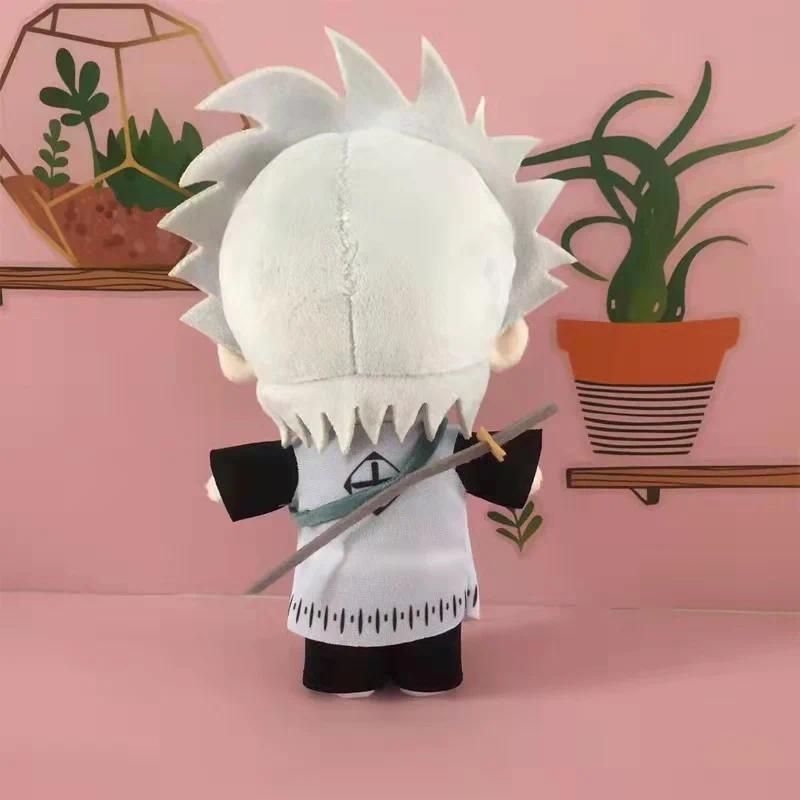 Bleach Anime Soft Fabric Stuffed Plush Toys - 20cm Kurosaki Ichigo, Kuchiki Rukia, Kuchiki Byakuya, Ichimaru Gin Unisex Cosplay Plushies, Christmas Gifts for Classic Toy Enthusiasts
