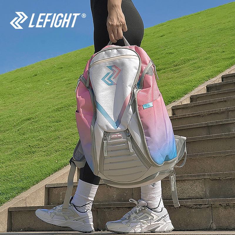 Lefight Sports Backpack For Men And Women, Shoe Bag, Large Capacity Yoga Fitness Backpack, Casual And Fashionable, Adjustable Shoulder Straps, Back To School Backpack, Sports Equipment travel backpack
