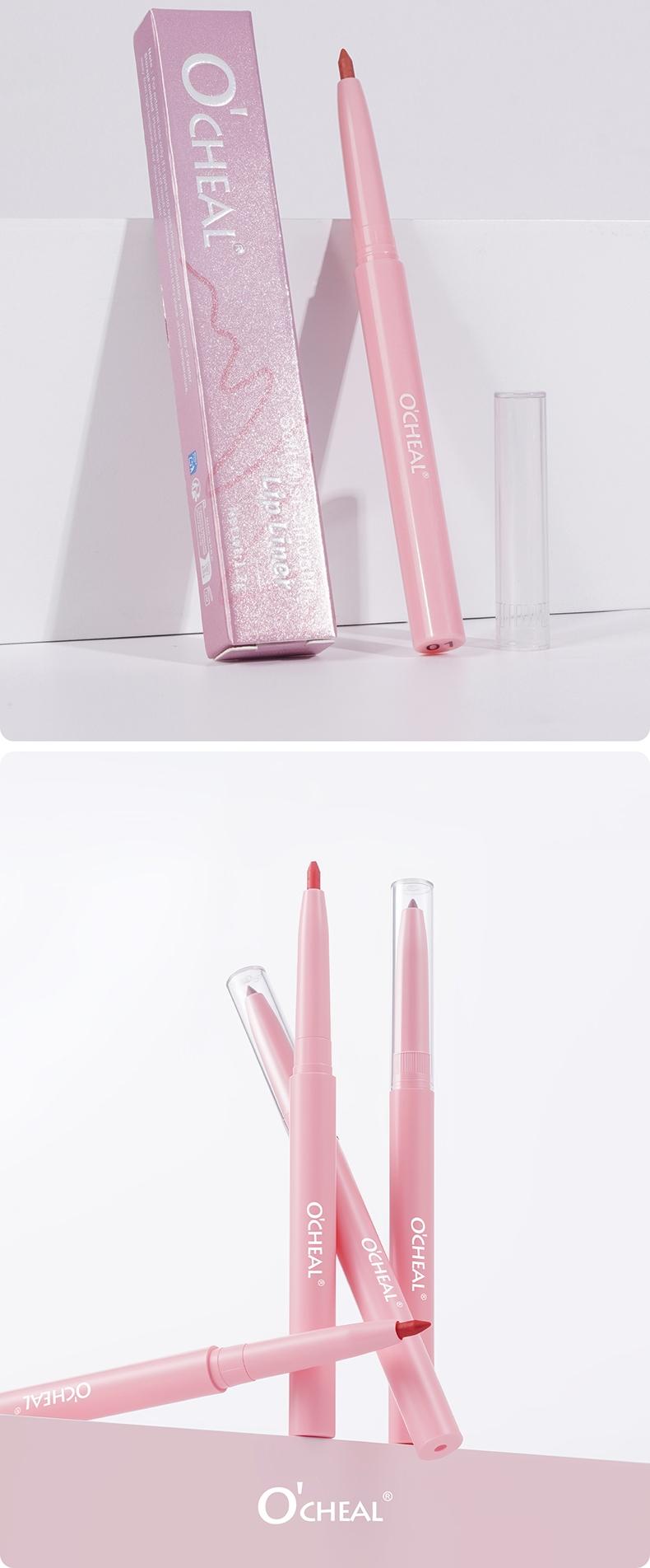 Sketch Lip Liner Pen, Define Full Lips, Natural Color, Matte Lipstick, Long-Lasting, Perfect for Daily Use, Enhance Your Smile