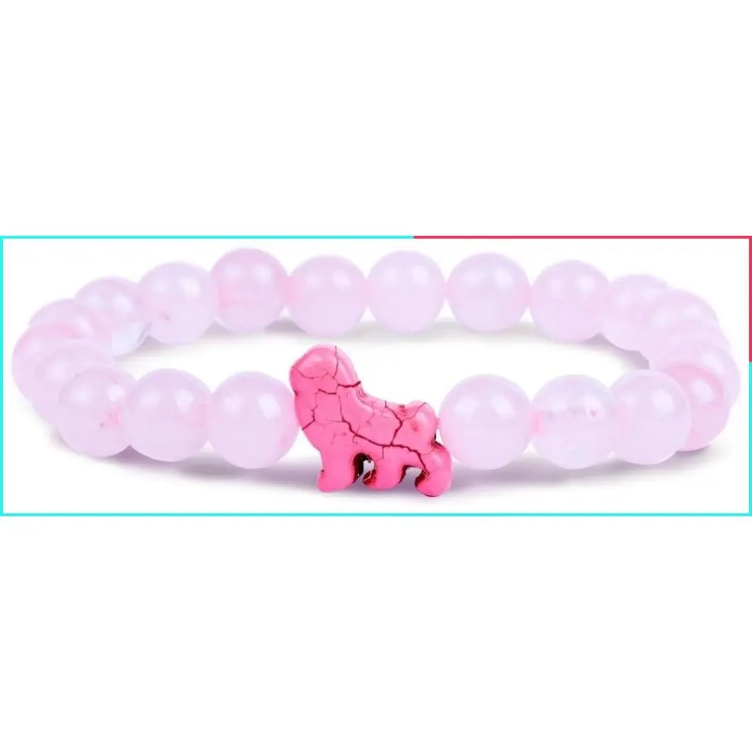 Lion Tracking Bracelet - Track a Real Lion's Journey - Supports Wildlife Conservation - Elastic - Interactive Mobile App Map - Unisex Gift