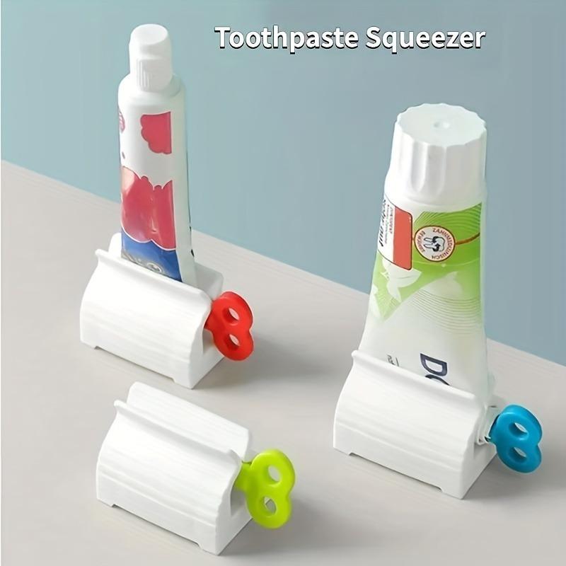 2pcs Multicolor Convenient Press-Style Toothpaste Dispenser - Toothpaste Squeezers