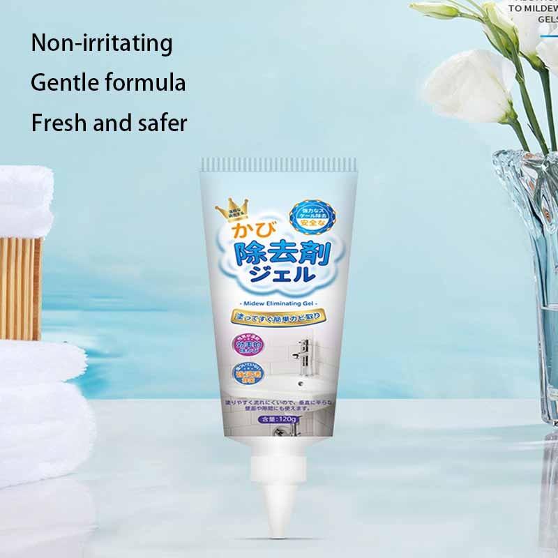 4.23 Oz Mold Removal Gel for Washing Machine Rubber Gaskets, Deep Mold Removal, Sharp Nozzle Design, Effective Cleaning Tile Grout Lines（1pcs）