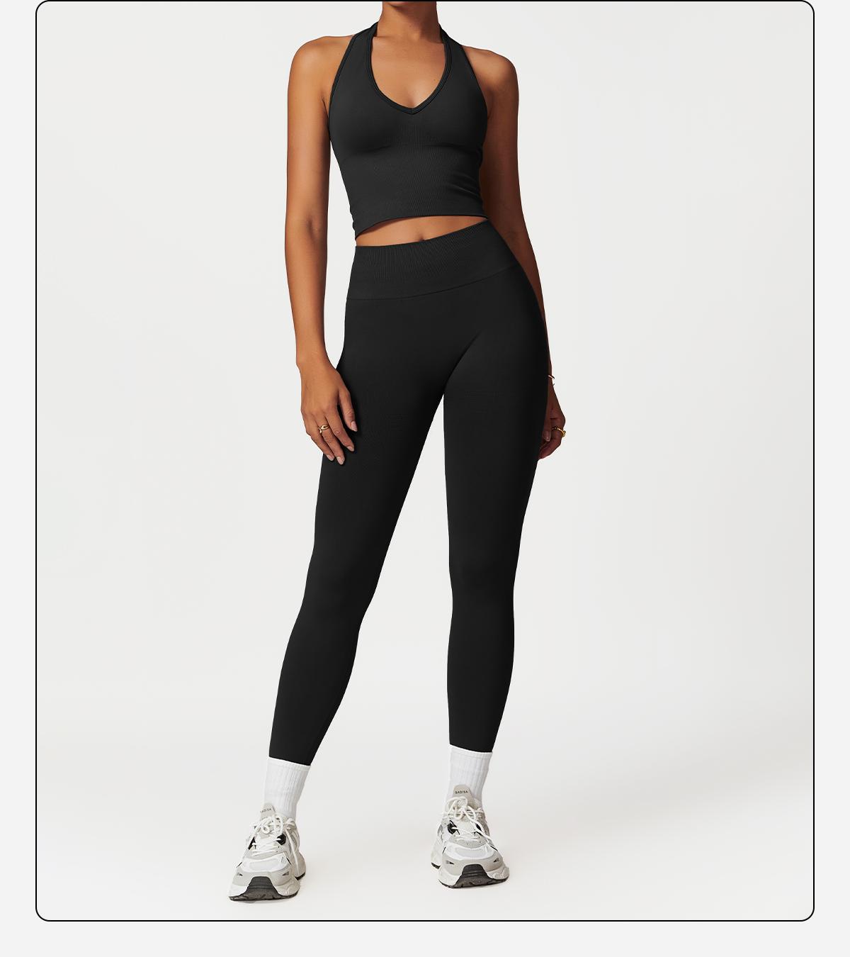 MFVIM Women's Workout Sets 2 Piece Sports Bra High Waisted Hip Lift Leggings Gym Yoga Exercise Clothing Sets athletic tracksuits comfortable sportswear Summer Activewear SpringStatements