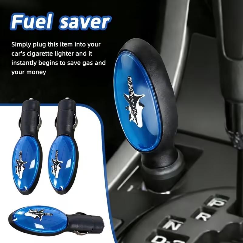 Car Fuel Saver Device | Plug-in Gas Saving Tool, Fuel Shark Fuel Efficiency Booster, Easy Plug-and-Play Installation, Universal Fit for Gasoline Diesel Vehicles Cars Trucks SUVs, Auto Fuel Saving Accessory.