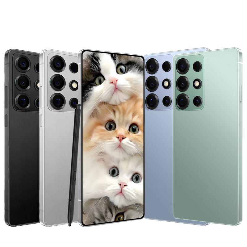 M26 Ultra Smart Android Phone 6.8 Inch Large Screen 4GB+64GB ROM 4000mAh Battery Octa-core Processor Smartphone Cellphone