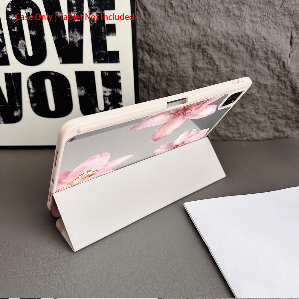 1 Piece Protective Folio Tablet Case with Pen Holder compatible with iPad 10.9/Pro11/10th/iPad7/8/iPad Air 4/5/iPad Pro/iPad Air 13(M3 2025)/iPad Air 11(M3 2025)/iPad Air 11(M3 2025)/iPad 11(A16 2025), Auto Sleep/Wake Function/Stylish Tablet Accessories