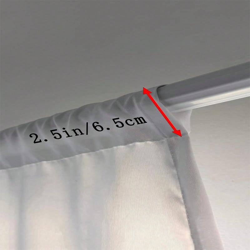 2pcs Gothic Skeleton Skull Curtains, High-Definition Digital Print, Polyester Material, Semi-Transparent, Privacy Protection, Washable, Home Decoration Curtain