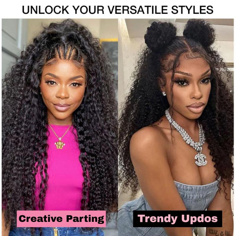 [28inch=$123] Suntuhair 180% Density 13x6 13x4 Jerry Curly HD Lace Front Wig Human Hair Full Lace Frontal Human Hair Wigs for Women Pre Bleached Knot Cheap Wig