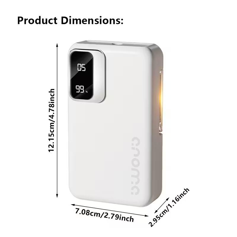 1800mah Aromatherapy Diffuser with Digital Display, USB Rechargeable Up to 20 Days, Quiet Operation for Home Decor Gifts