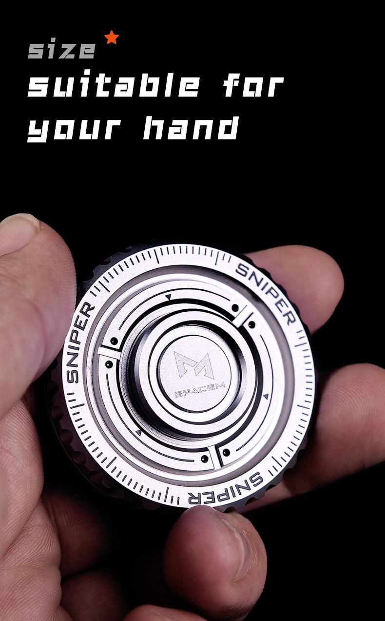 fidget spinner, Stress Relief Fidget, fingertip ratchet play method,push coin gameplay, multi - play combination toy, EDC toys, stainless steel material, Steel Finger Slider, Halloween gifts, Christmas party gifts, Party Favors