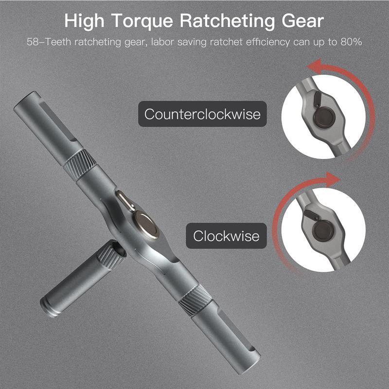 【SummerVibes】SEESE 24 in 1 DlY Screwdriver Set,1 Set SwitchableScrewdriver Shape Magnetic Screwdriver Set,Compact and Portable Ratchet Screw0driver SetHome Repair Tool Box 【SummerVibes】SEESE 24 in 1 DlY Screwdriver Set,1 Set SwitchableScrewdriver Shape Magnetic Screwdriver Set,Compact and Portable Ratchet Screw0driver SetHome Repair Tool Box