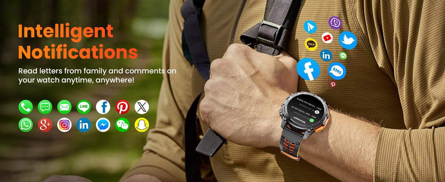 1.52-Inch HD Round Smartwatch for Men, Health Fitness Smartwatch with Sports Tracking, Bluetooth, Calls & Music Control, Multiple Sports Modes, IP68 Waterproof, Long Battery Life, Fitness Watch for Android iPhone, Multifunctional Smart Watch #GLOBAL PICKS 1.52-Inch HD Round Smartwatch for Men, Health Fitness Smartwatch with Sports Tracking, Bluetooth, Calls & Music Control, Multiple Sports Modes, IP68 Waterproof, Long Battery Life, Fitness Watch for Android iPhone, Multifunctional Smart Watch #GLOBAL PICKS