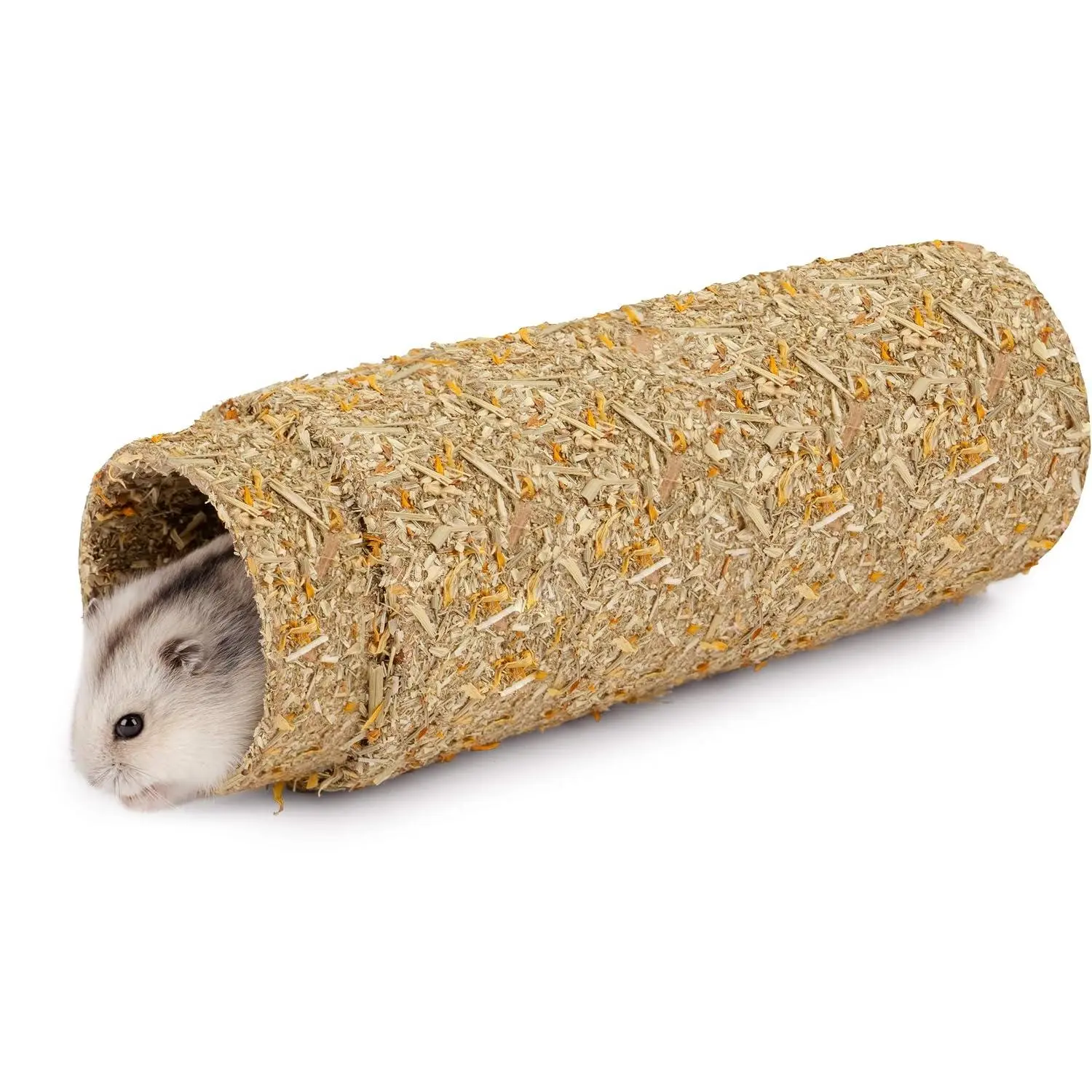 Creative & Composable Hamster Tunnel - DIY & Build  Tube Burrow as Hideout for Small Sized  Like Hamsters  Gerbils Mice (Tunnel)