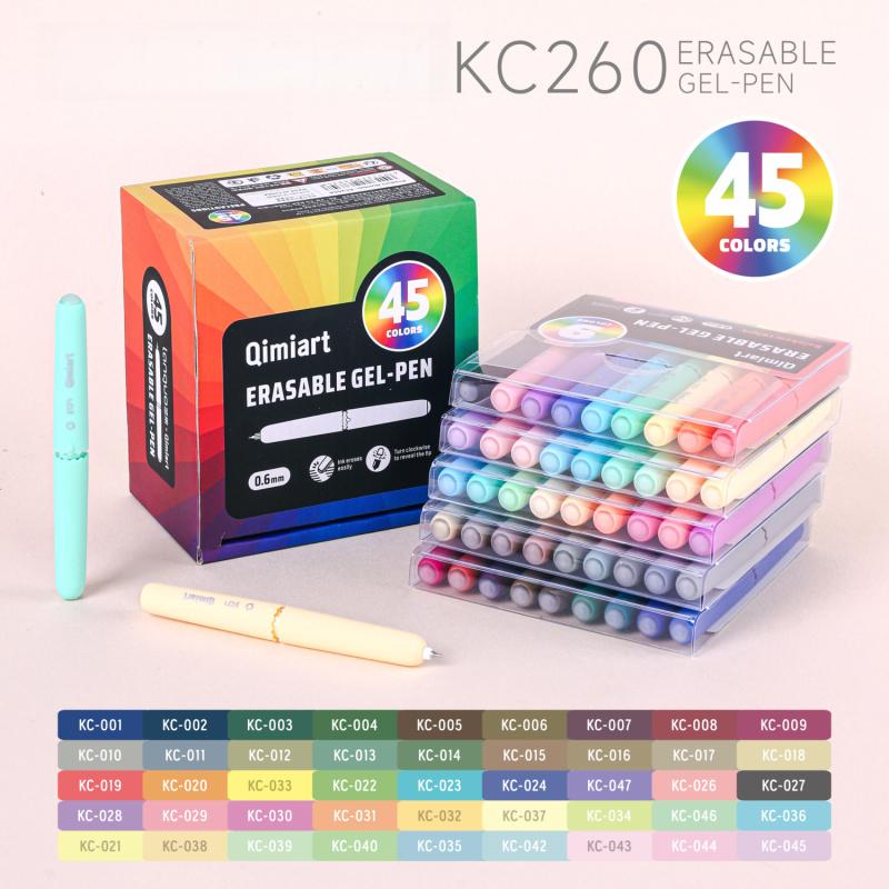 Erasable Gel Pens, 9/45 Colors Rotary Retractable Fine Point Erasable Pens,Vibrant Color Selection,Cute Eggshell Design,Erasable Ink,Make Mistakes Disappear for Drawing Writing Planner and Crossword Puzzles