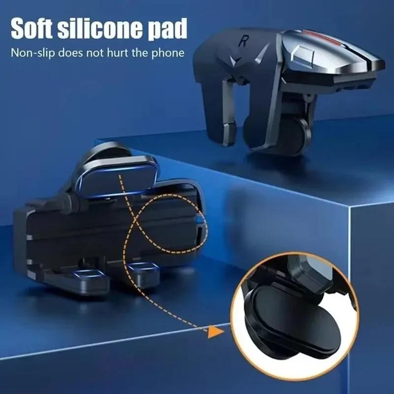 Mobile Trigger Pubg Cell Phone Control For Android IOS Gamepad Joystick Controller Game Pad Gaming Accessories L1 R1 Cellphone Game Night Gadget