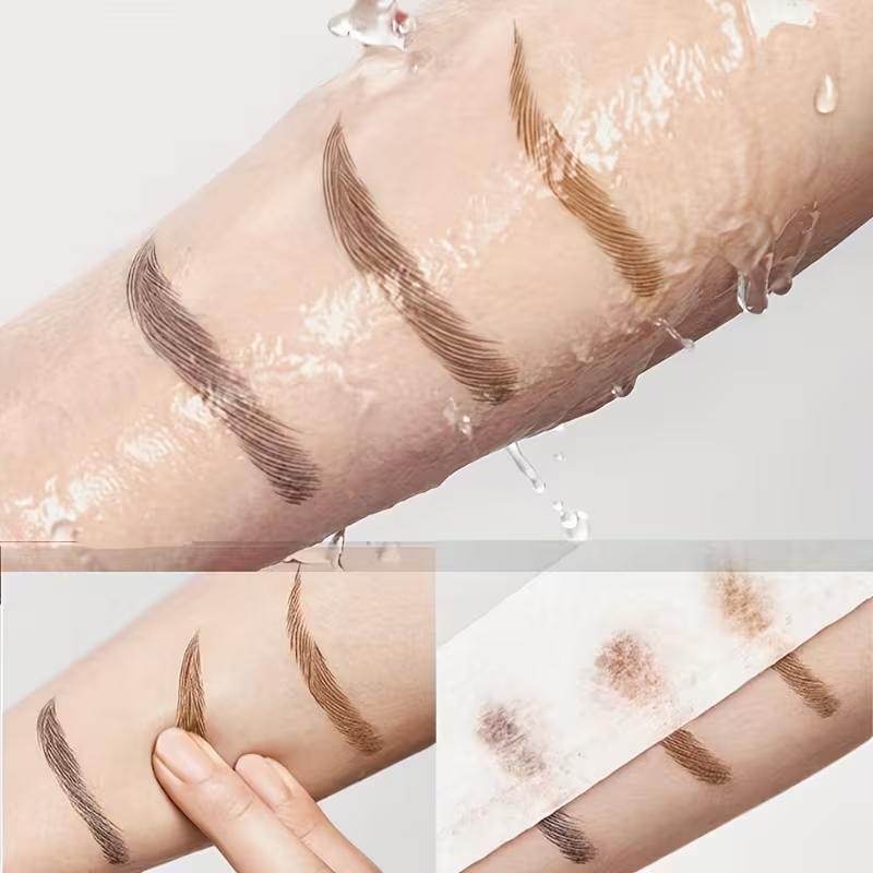 Valentine's Day Gift Eyebrow Pencil, Teen Trend Makeup, A.m.g Waterproof Eyebrow Pen, Anti-Sweat, Long-Lasting, Natural Look, Versatile