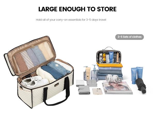 LOVEVOOK Travel Duffle Bag,Weekender Bags For Women, Carry On Duffel Bags For Airplanes, Overnight Bag With Toiletry Bag, Hospital Bag for Labor and Delivery, Yoga Gym Bag with Wet Pocket, 3Pcs Set LOVEVOOK Travel Duffle Bag,Weekender Bags For Women, Carry On Duffel Bags For Airplanes, Overnight Bag With Toiletry Bag, Hospital Bag for Labor and Delivery, Yoga Gym Bag with Wet Pocket, 3Pcs Set