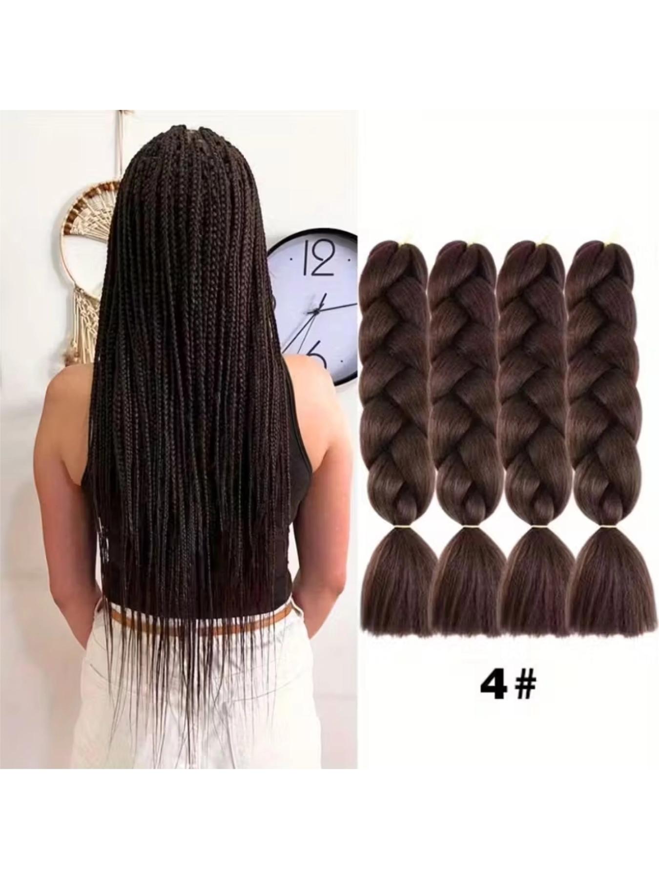 Jumbo Braiding Hair Extensions Hair Weave Extensions 24 Inch 
