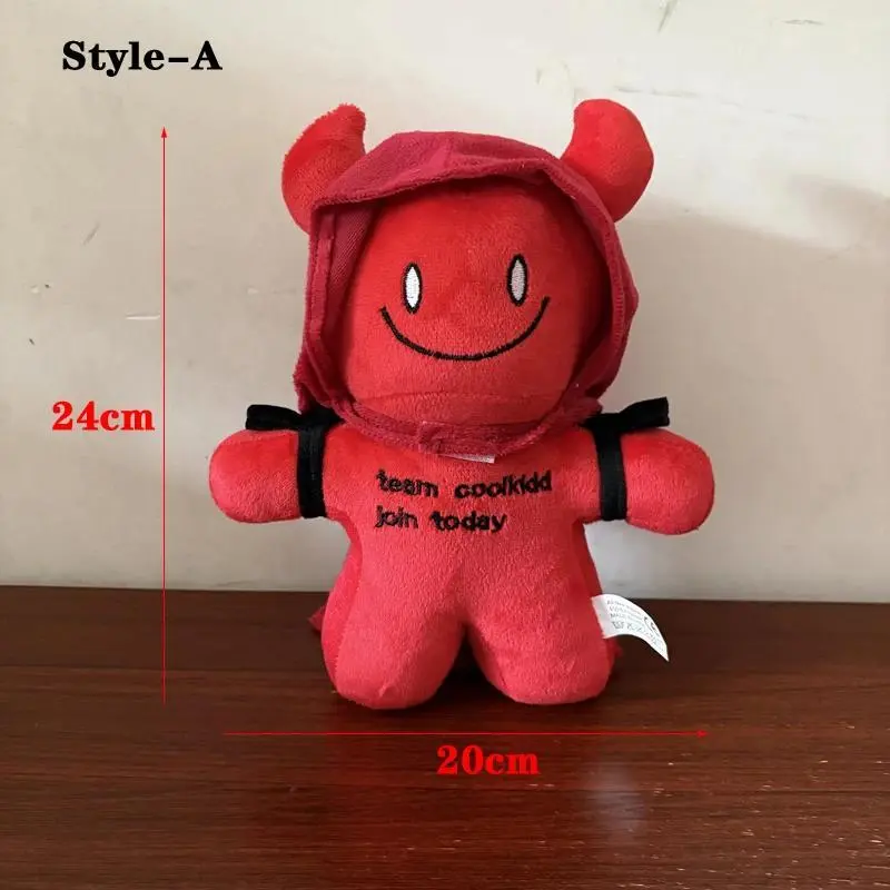 Super Funny Anime Game c00lkidd Team and Survivor 007n7 Character Forsaken Plush Toys Chance Peripherals Desk Decor Plushie Doll