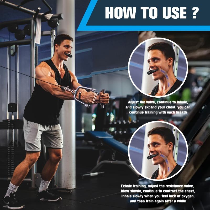 Vital capacity strengthening & portable training Respiratory trainer 10 adjustable resistance lung function exercise respiratory rehabilitation equipment for COPD/asthma patients lung health home travel, Home workout equipment