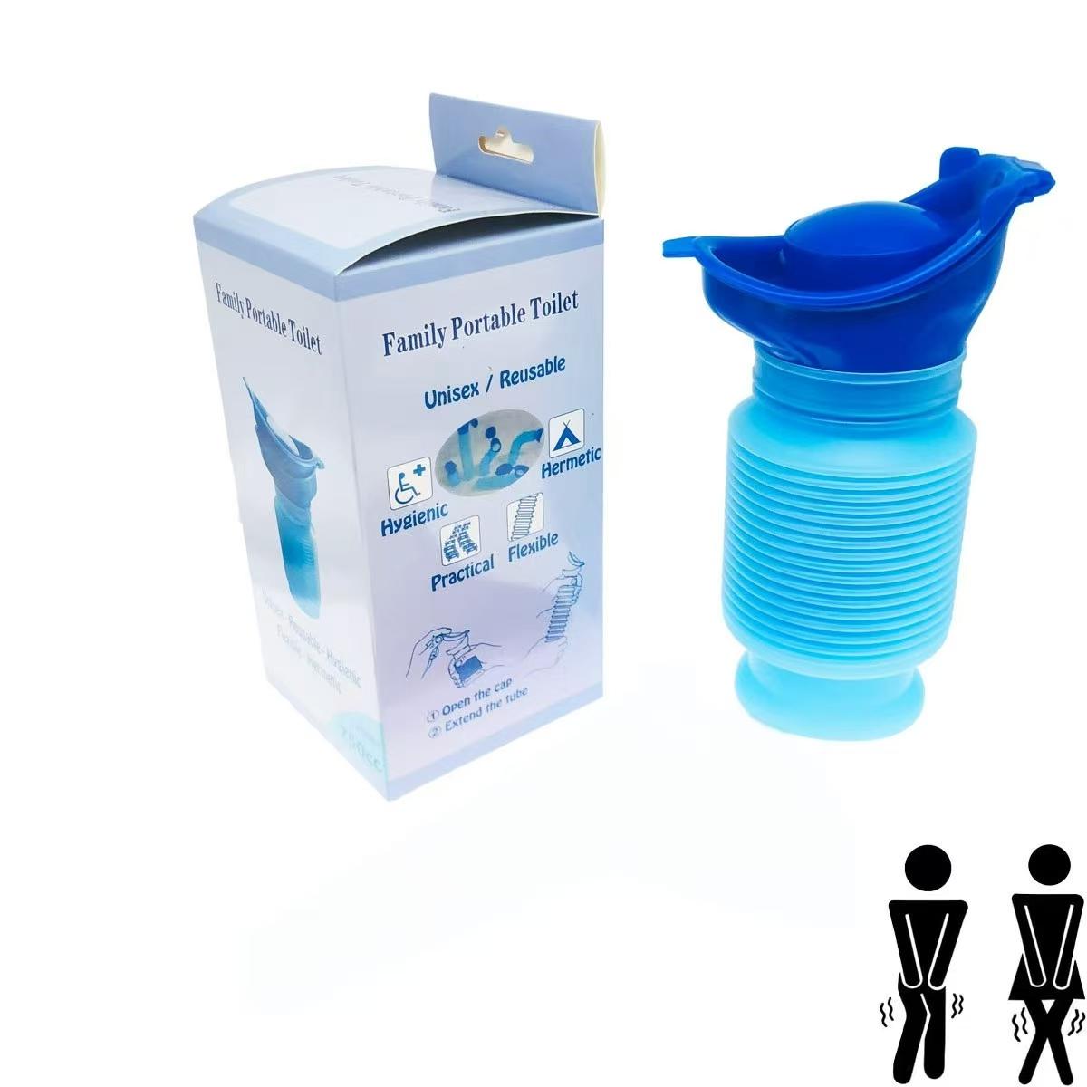 Men's Standing Outdoor Urination Kit, Portable Reusable Leak-Proof Toilet, Includes Diaper Bucket, Model 001, Pe Material
