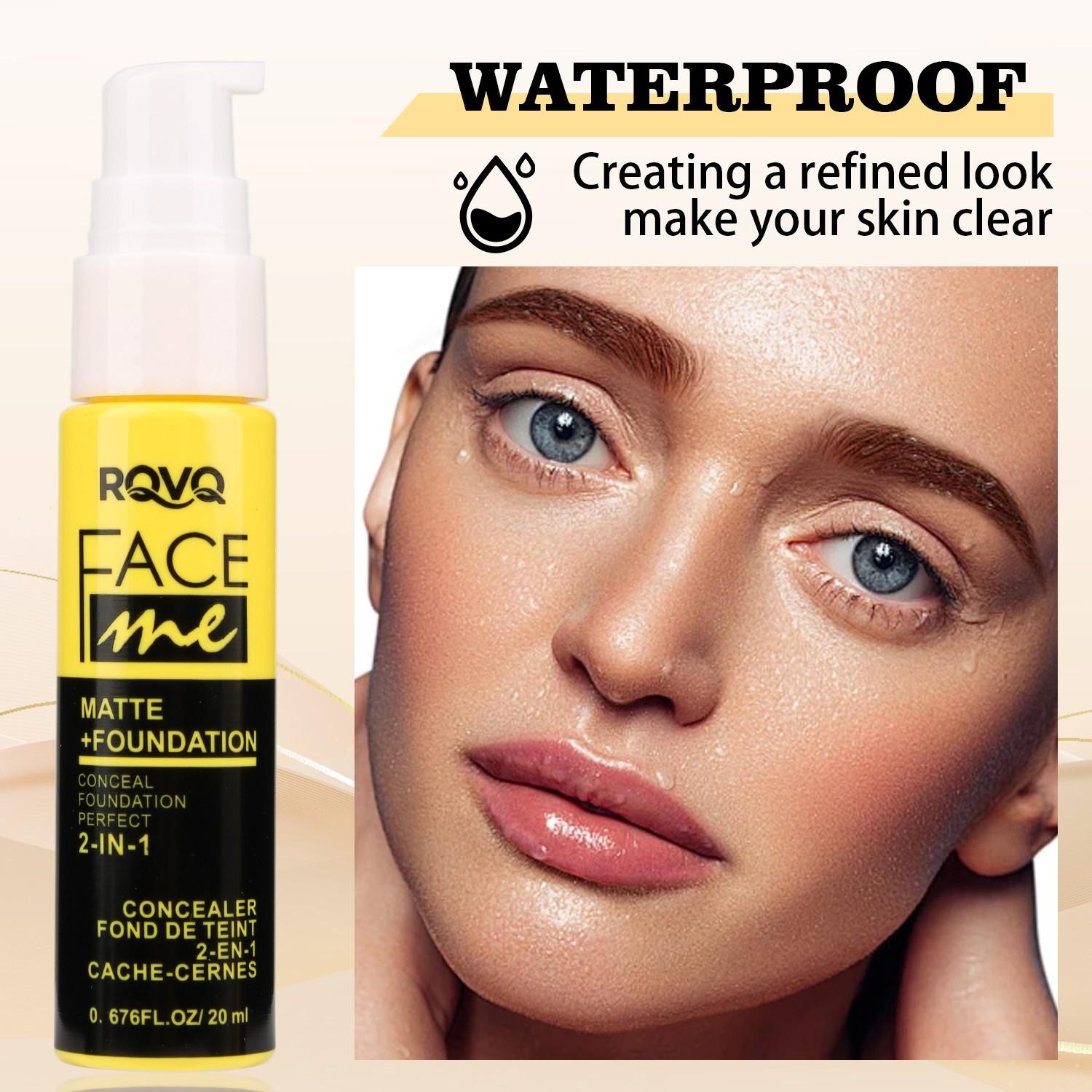 2-In-1 Concealer and Bb Cream, Moisturizing, Long-Lasting, Matte Finish, Suitable for All Skin Types, Ideal Gift for Women