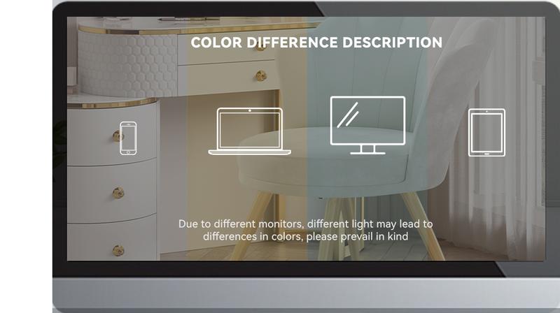 Velvet Accent Chair with Gold Metal Legs, Vanity Chair for Makeup Room, Upholstered Guest Chair for Living Room, Side Chair for Bedroom, Black