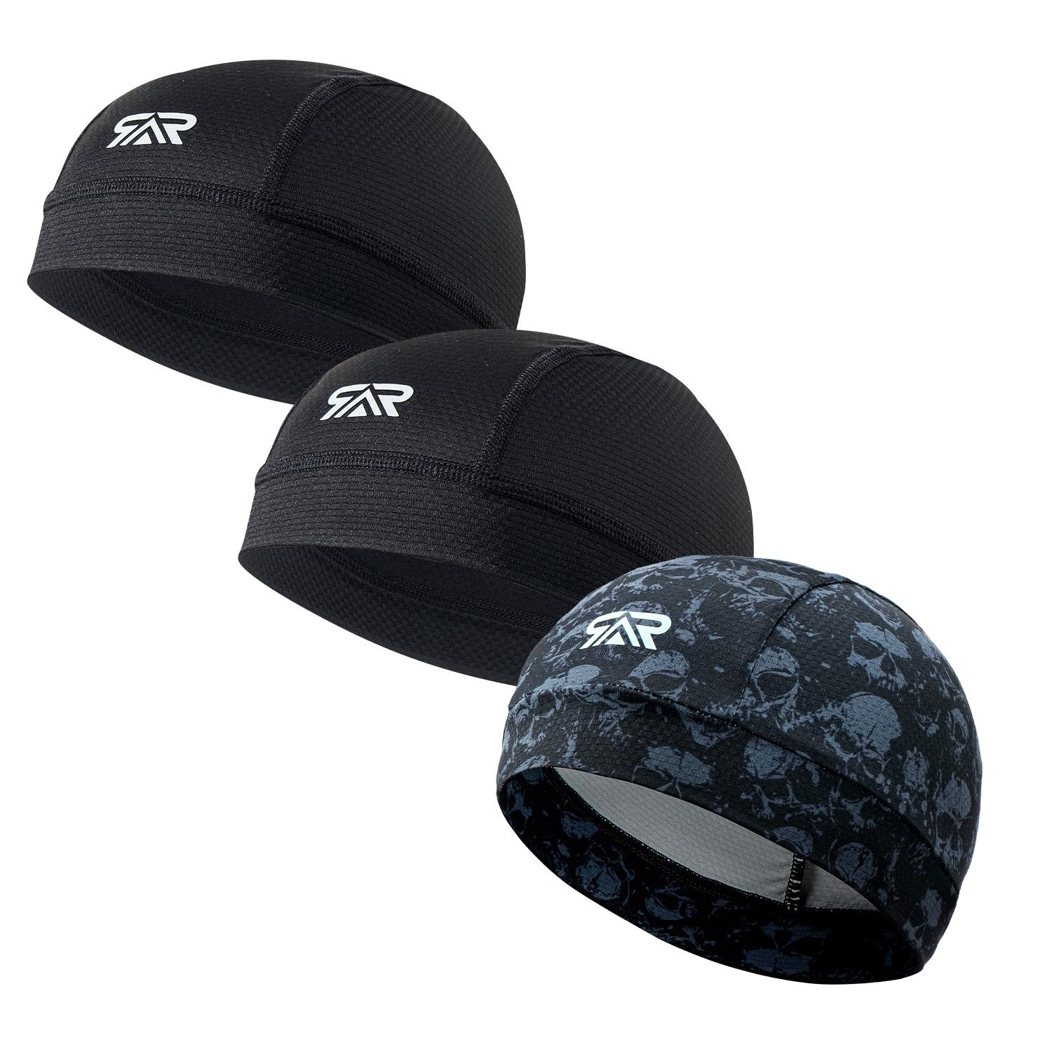 Cycling Cap, Protection Sports Cycling Cap, Hiking Hat, Breathable Sweat-absorbent Helmet Liner, Summer Sports Cap for Men & Women