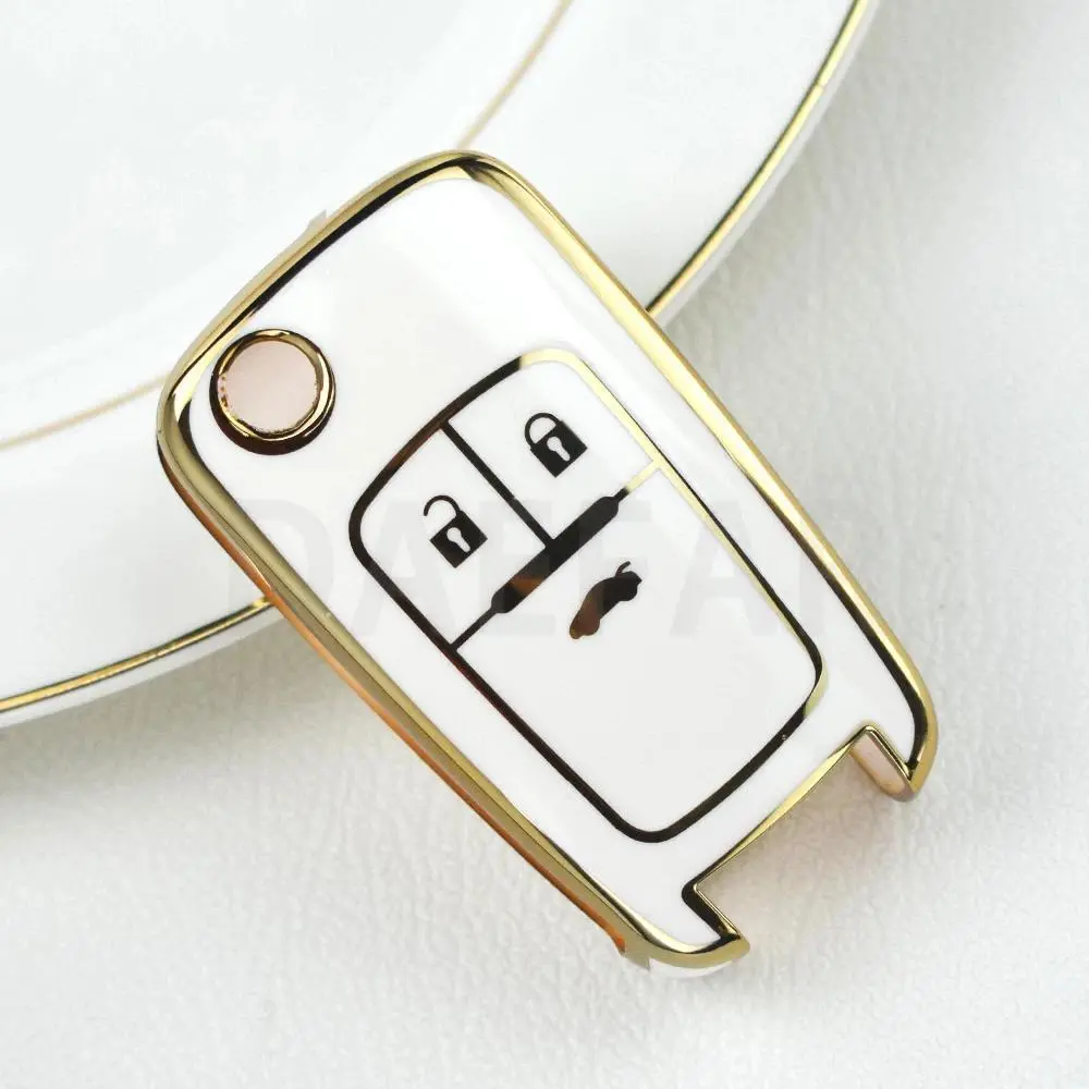 3 - Gold Line White