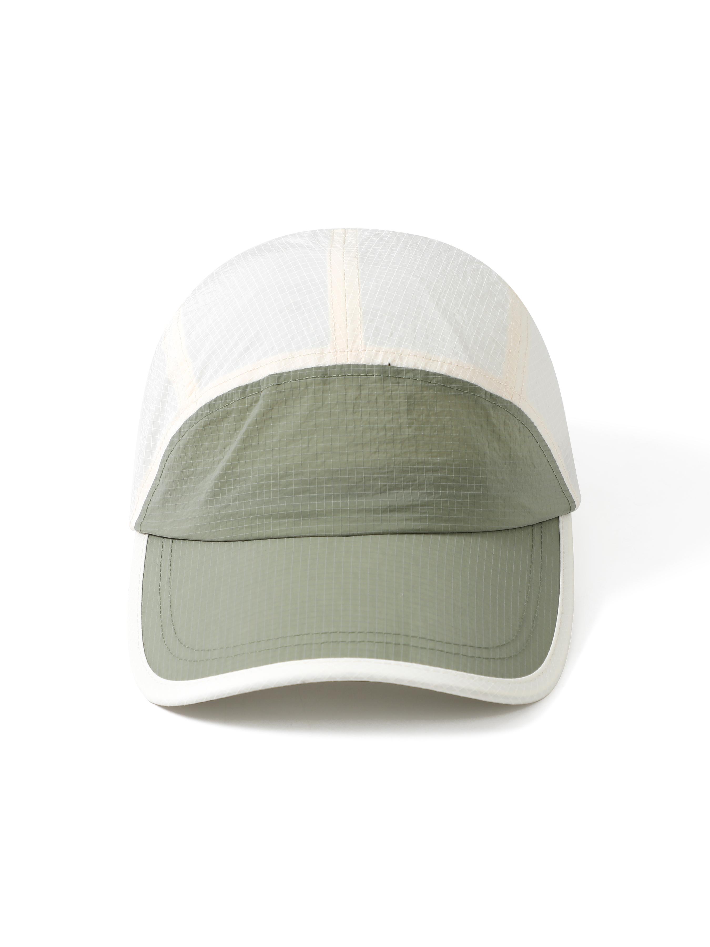 Colorblock Functional Style 100% Nylon Lightweight Quick-Dry Breathable Sun Hat, Upf UV Protection, Summer Outdoor Running Cap