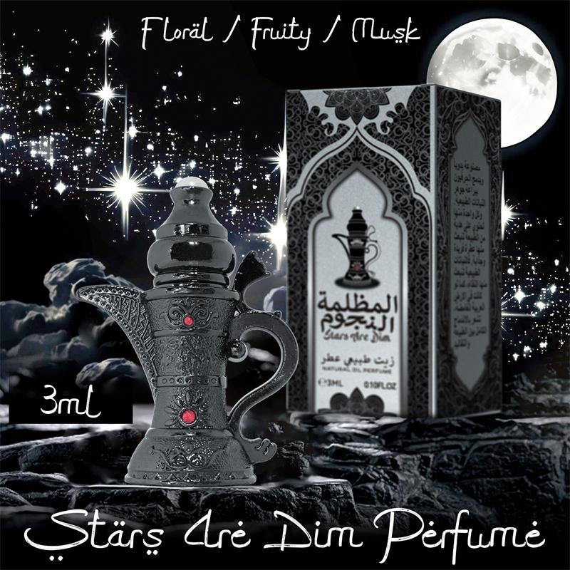 3ML Arabic Perfume, Arabian Scent, 1 Box Long Lasting Fragrance for Men, Perfume Oil for Daily Use, Scented Fragrance Gift for Men