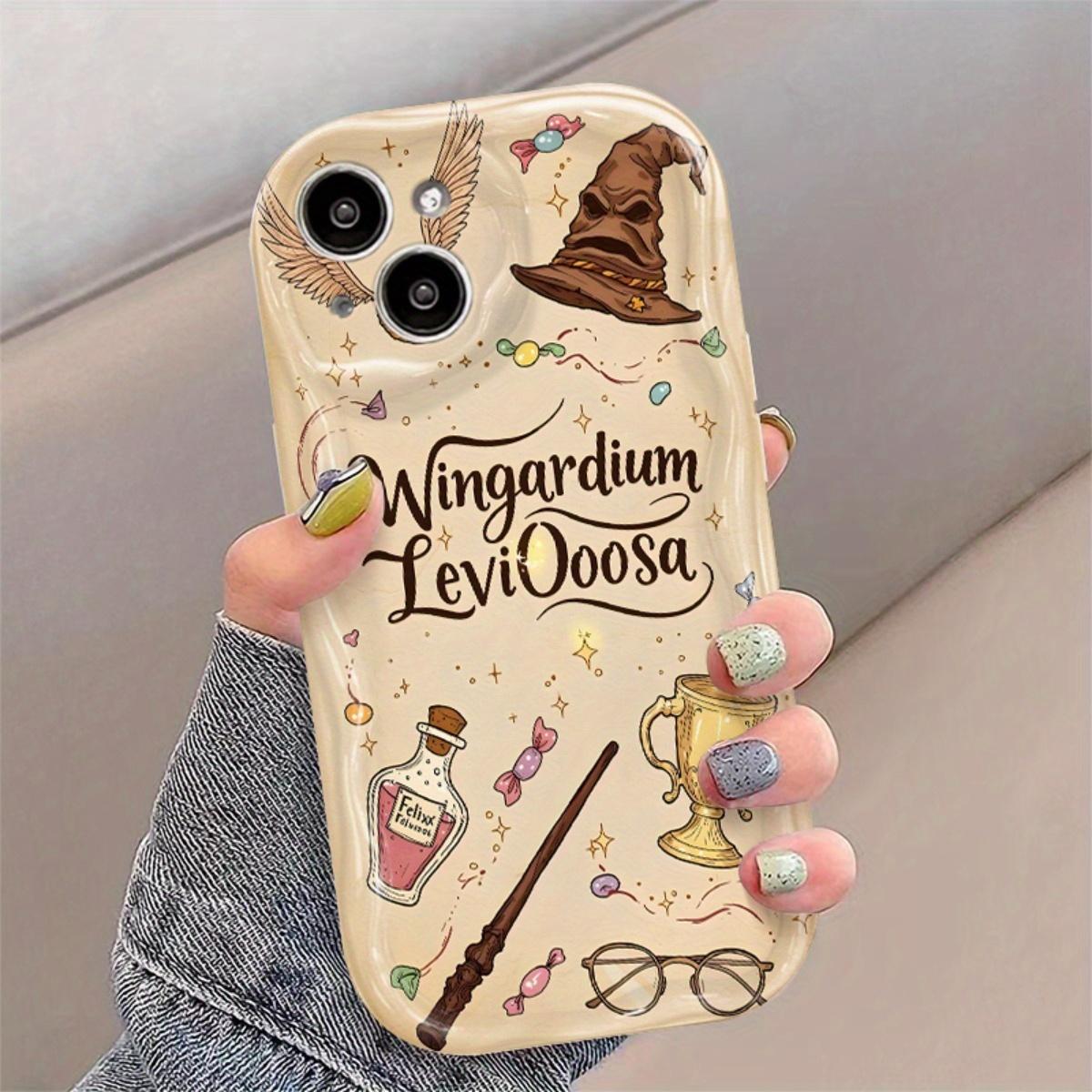 Harry Potter Design Transparent Phone Case, Soft Wave Protective Cover, Fits iPhone 17/16/15 Series, Shockproof Durable Tpu Material Casing, Accessories