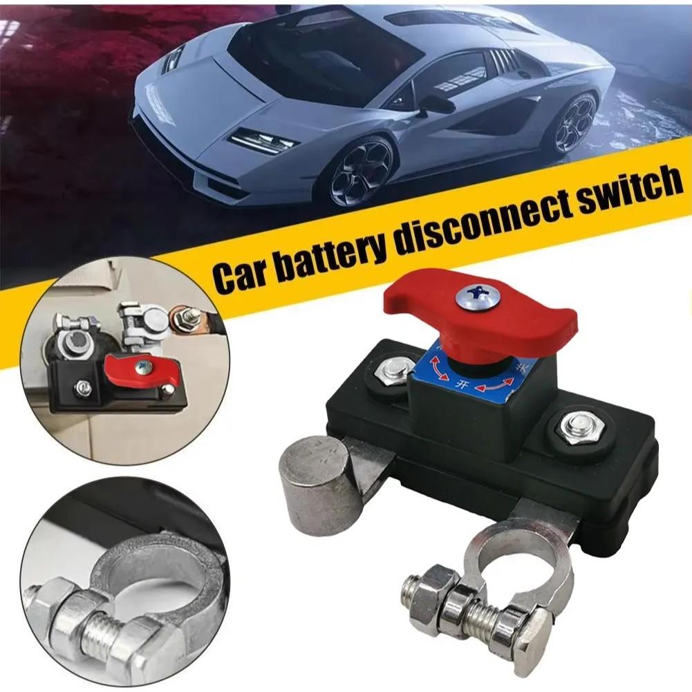 1pc Battery Main Disconnect Switch, Pure Aluminum Negative Disconnect, 12-24v Advanced Disconnect for Efficient Battery Management