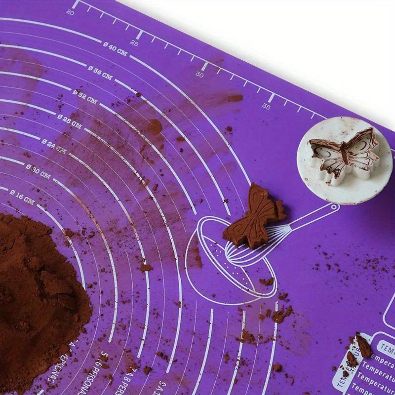 Pad Baking Mat Sheet Kneading Dough Mat For Kitchen Rolling Dough Pizza Large Dough Non-Stick Maker Holder Bakeware