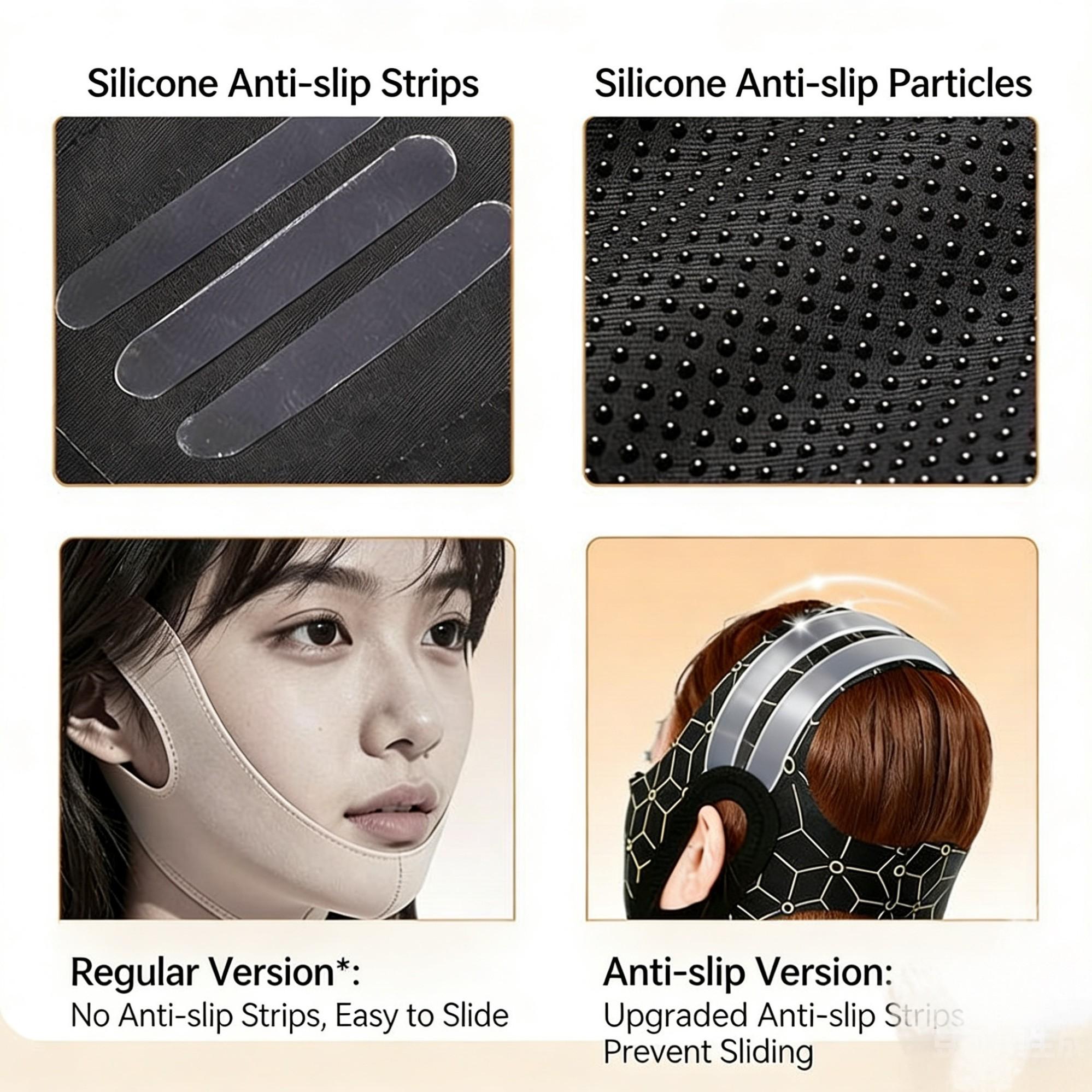High-End Facial Lifting Bandage, Face Shaping Strap, Double Chin Improvement, Lift Mask, Skin Care Accessory