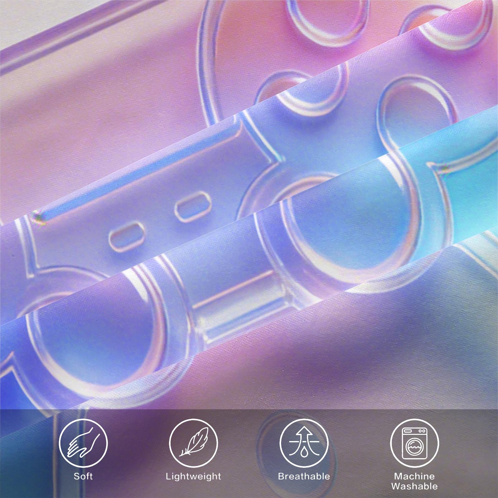 3-Piece Laser Game Controller Bed Skirt Set Fitted Sheet Set, Soft Breathable Fabric, Non-Slip Design, Perfect for Gaming Room, Sweet and Cool Sleep Setup