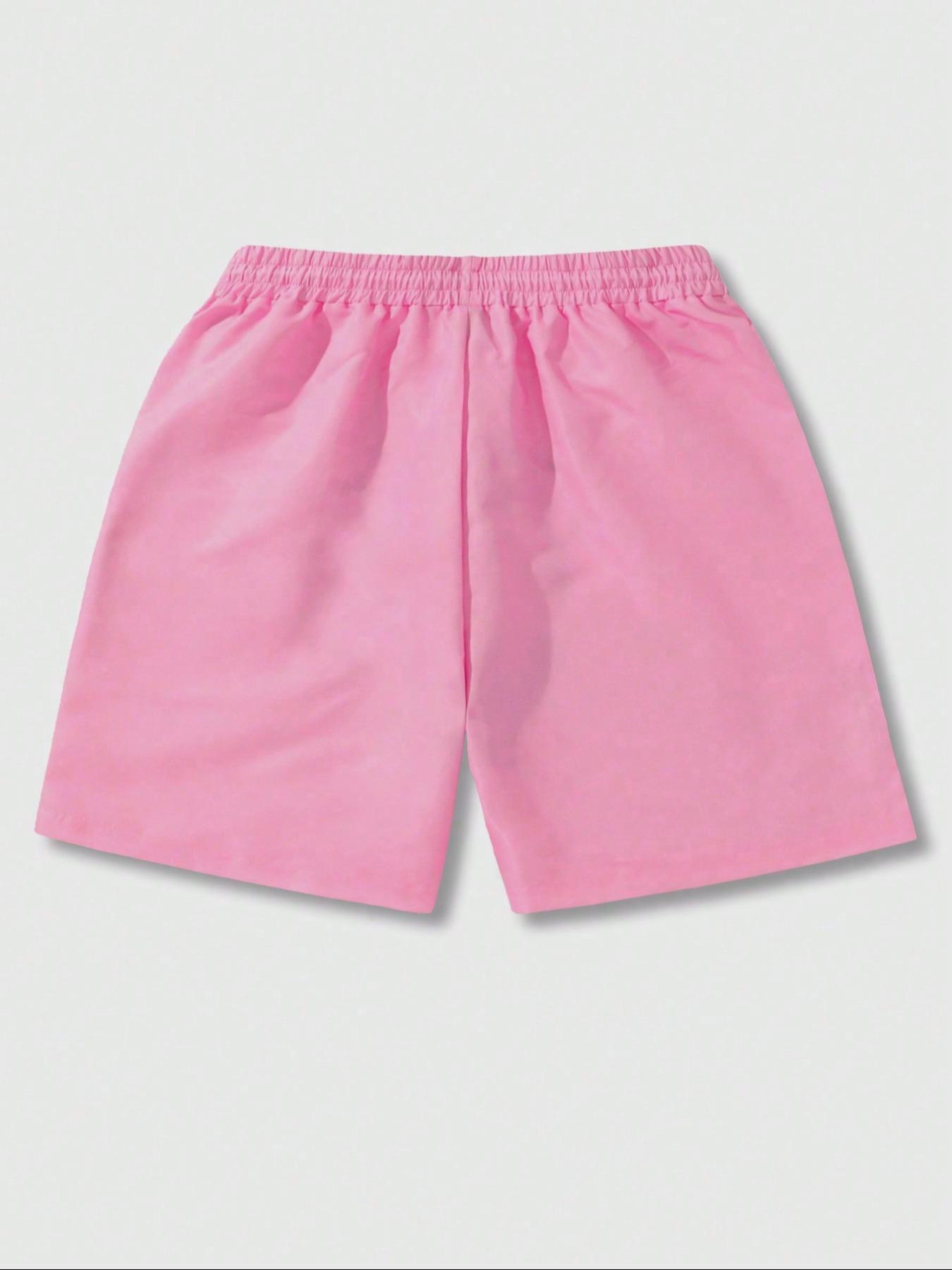 Men's Regular Fit Creative Print Lounge Shorts, Pajama Shorts, Casual Comfy Breathable Shorts for Daily Wear, Men's Sleepwear & Loungewear for All Seasons